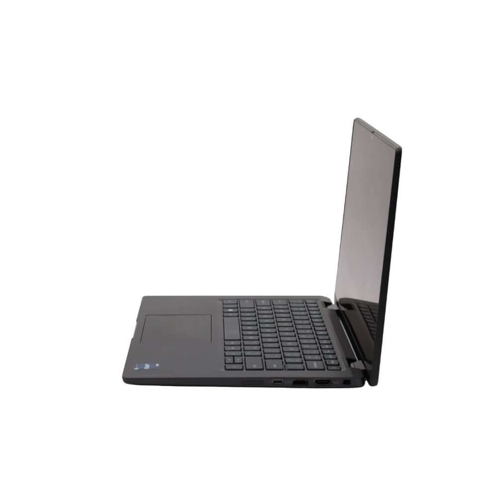 T-Comp Dell Latitude 7430 2-in-1 open keyboard view emphasizing professional layout and touchpad