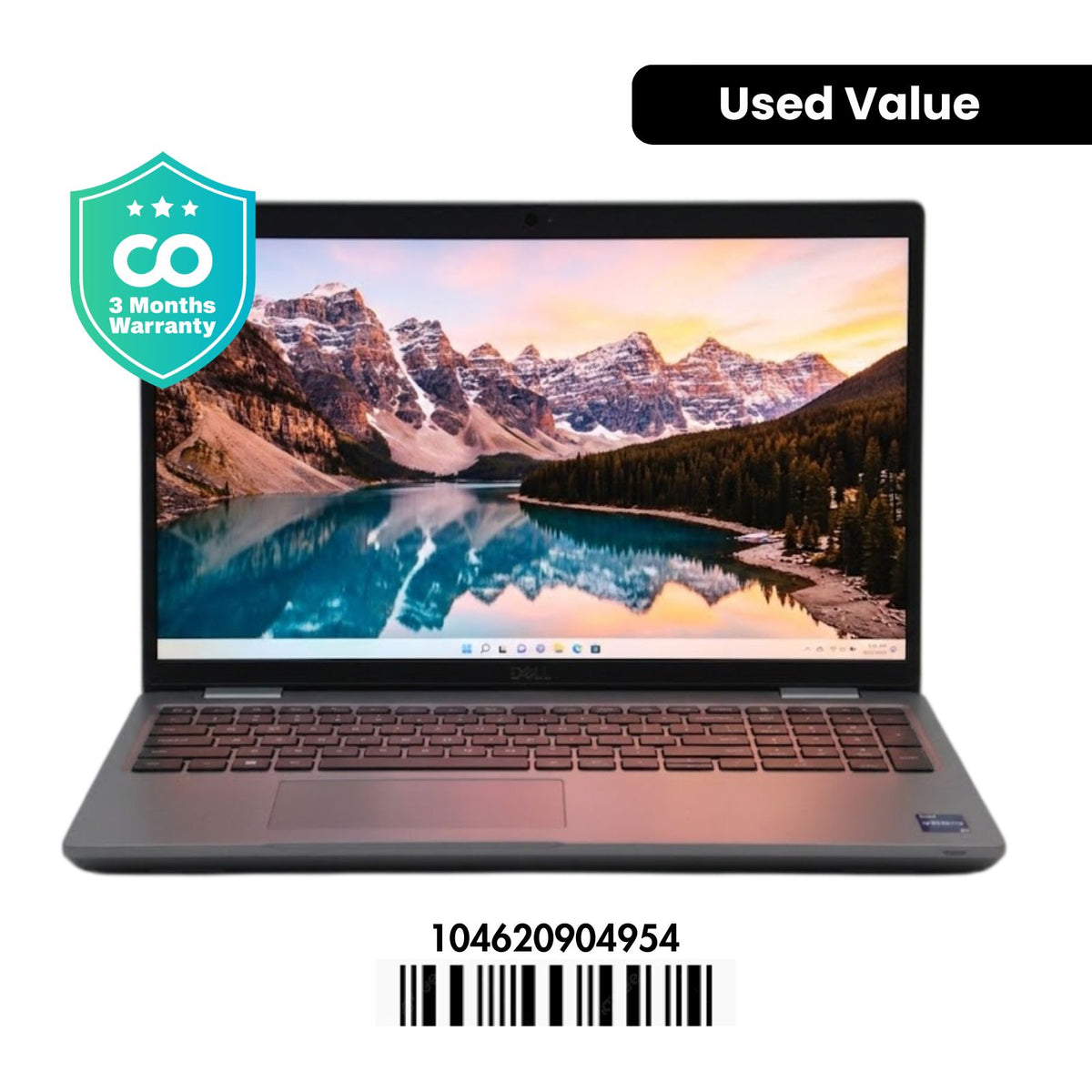 Dell LATITUDE 5531: 12th Gen i7, 32GB RAM, 512GB SSD, SN:04954