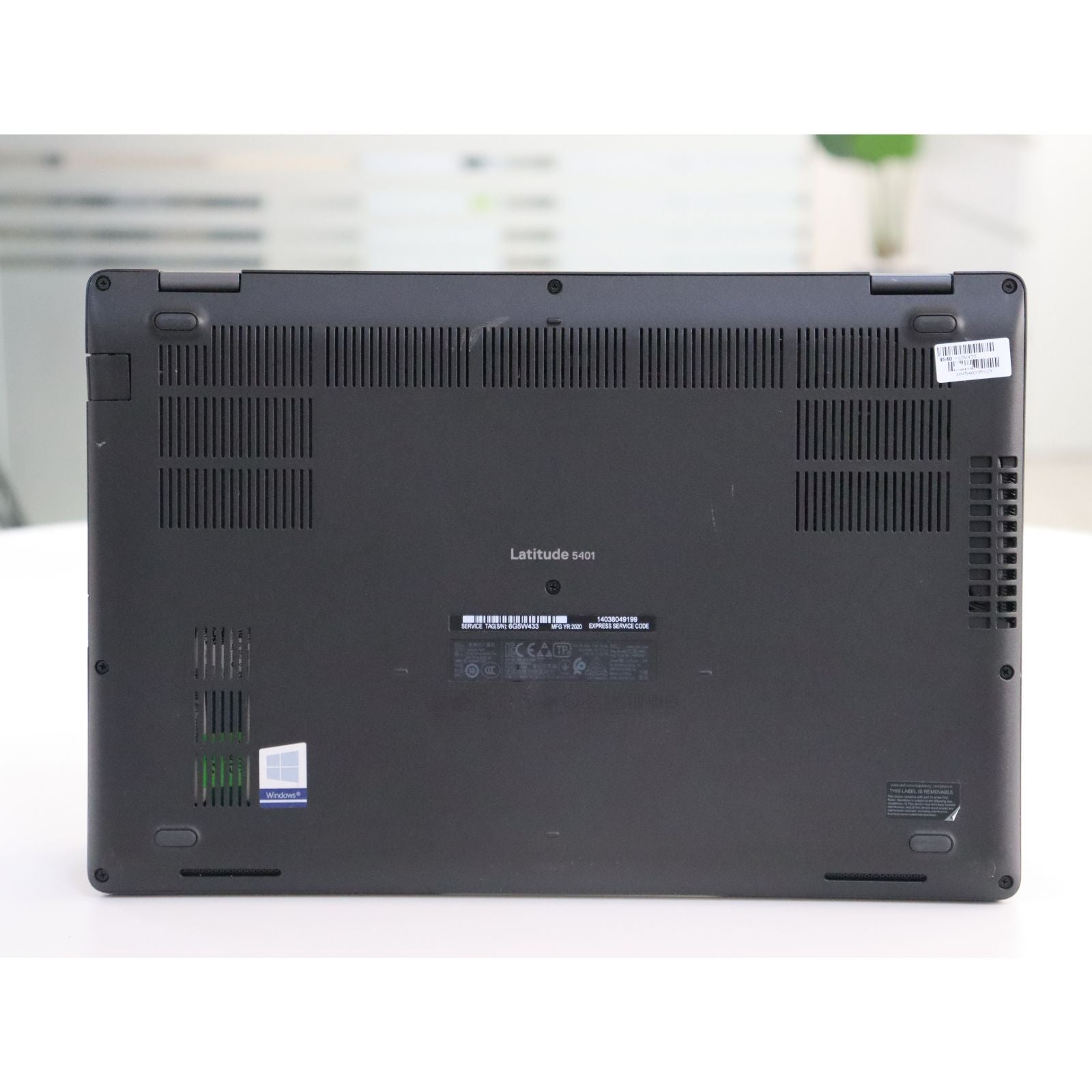 DELL LATITUDE 5401: 9th Gen i7, 16GB RAM, 512GB SSD, SN:95829