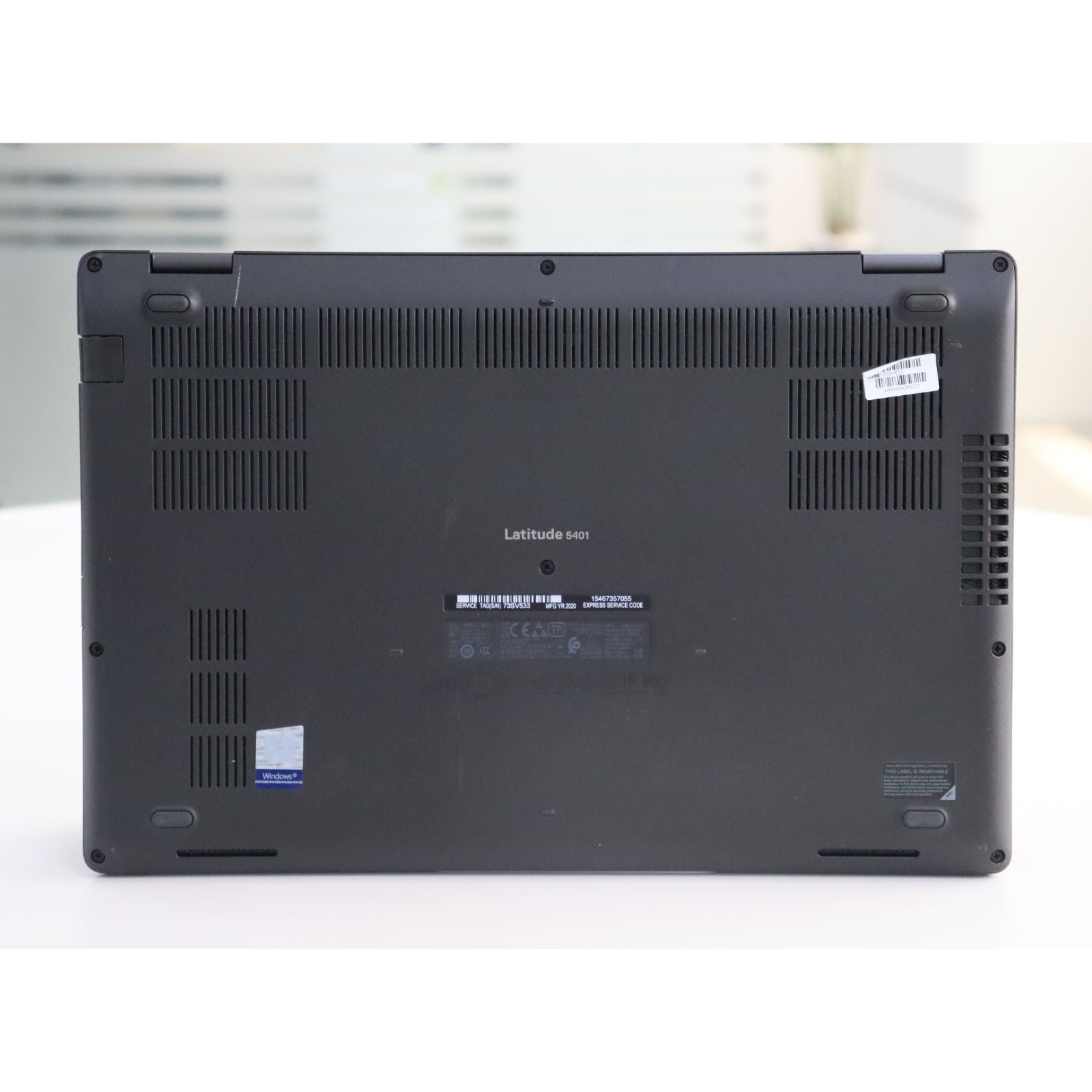 DELL LATITUDE 5401: 9th Gen i7, 16GB RAM, 256GB SSD, SN:95827