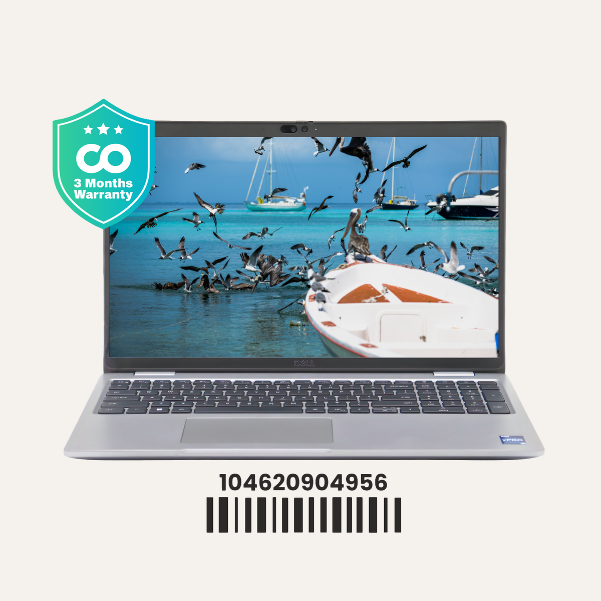 DELL INC LATITUDE 5540: 13th Gen i5, 8GB RAM, 256GB SSD, SN:04956