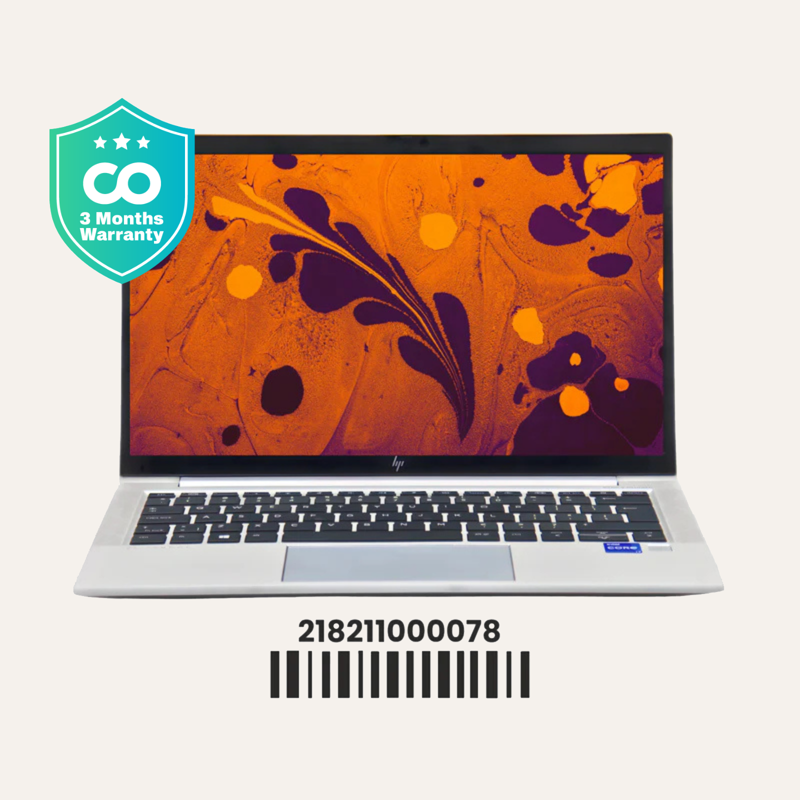 HP ELITEBOOK 830 G8: 11th Gen i7, 16GB RAM, 512GB SSD, SN:00078