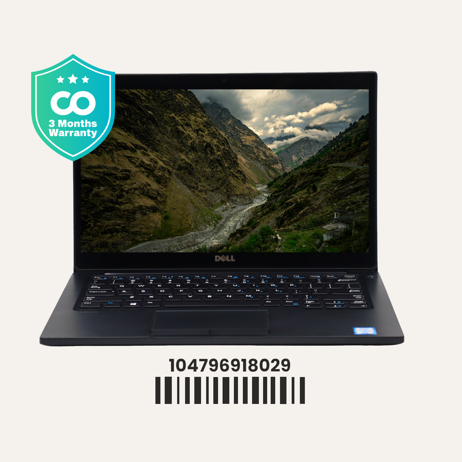 Dell LATITUDE 7280: 6th Gen i5, 8GB RAM, 256GB SSD, SN:18029