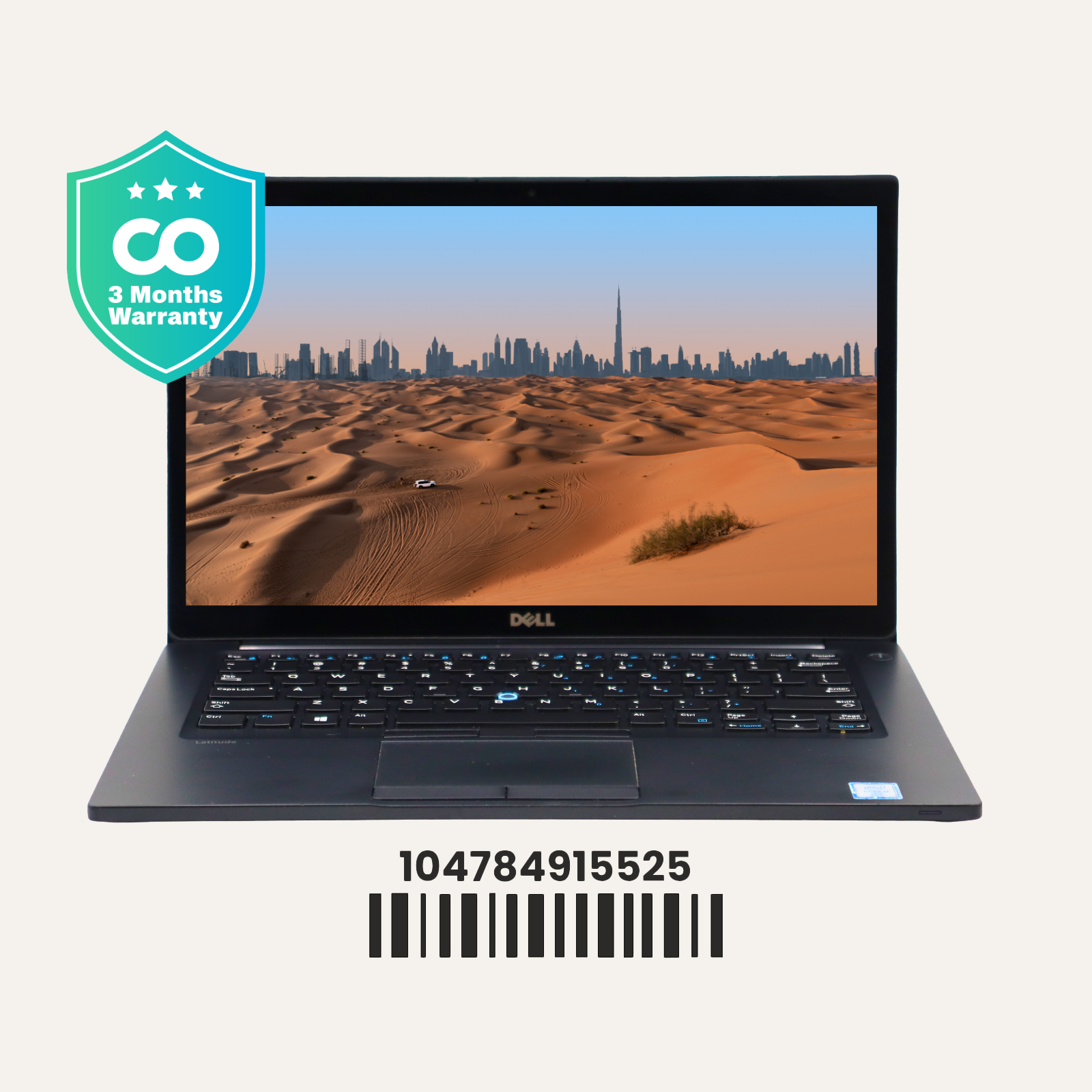 Dell LATITUDE 7480: 6th Gen i7, 16GB RAM, 512GB SSD, SN:15525