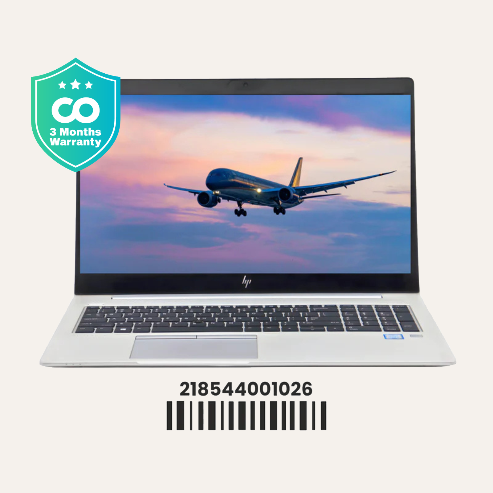HP ELITEBOOK 850 G5: 8th Gen i7, 16GB RAM, 512GB SSD, SN:01026