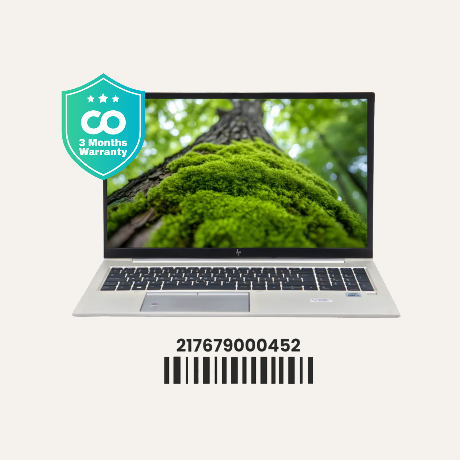 HP EliteBook 850 G7: Intel Core i5, 10th Gen, 8GB RAM, 256GB SSD SN:00452