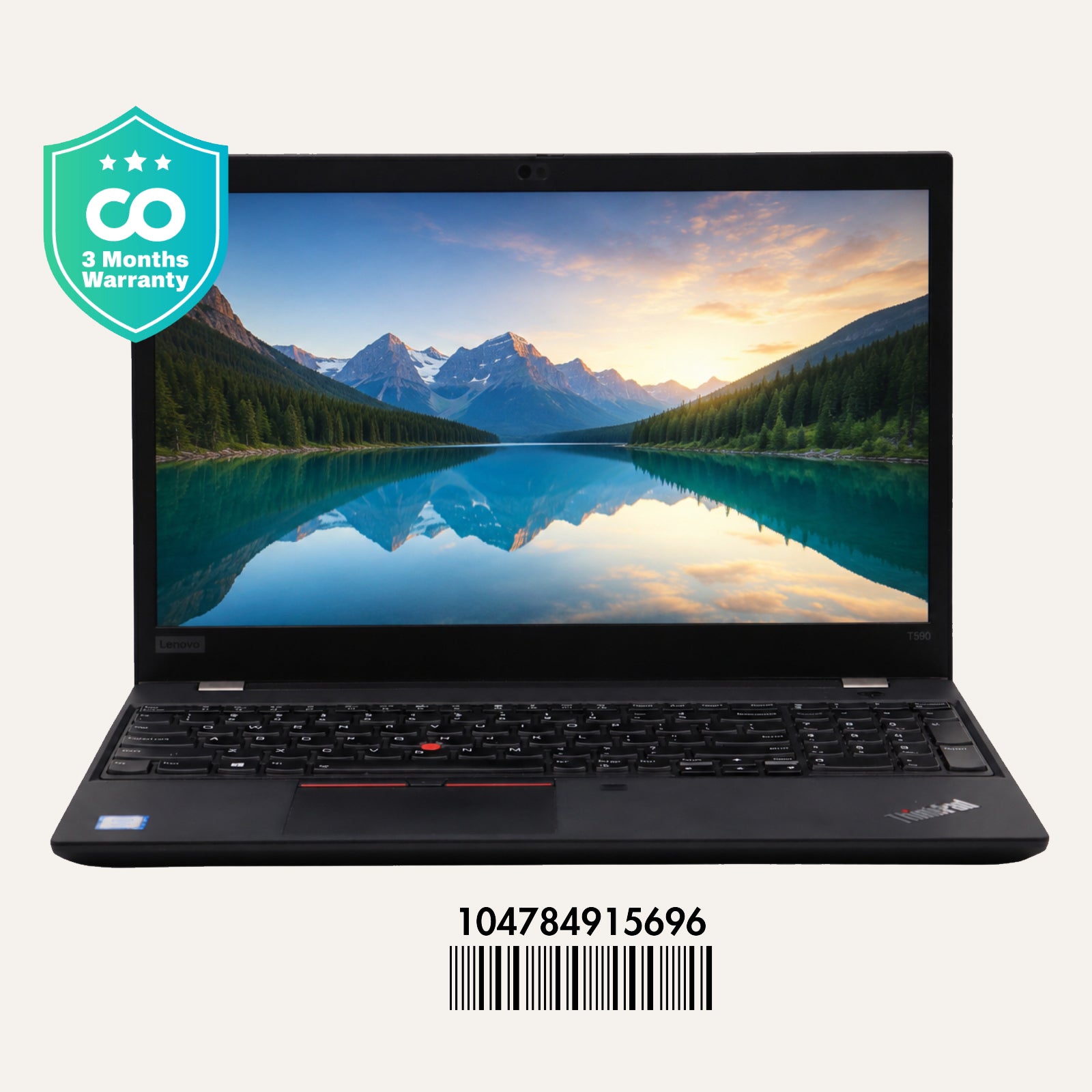 LENOVO THINKPAD T590: Intel Core i7, 8th Gen, 16GB RAM, 512GB SSD SN:15696