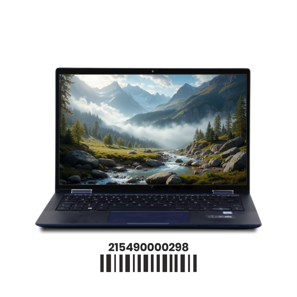 HP ELITE DRAGONFLY: 8th Gen i5, 16GB RAM, 256GB SSD, SN:00298