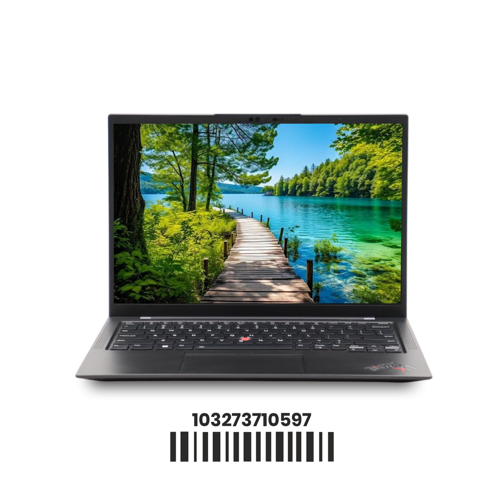 LENOVO THINKPAD X1 CARBON GEN 10: 12th Gen i7, 32GB RAM, 256GB SSD, SN:10597