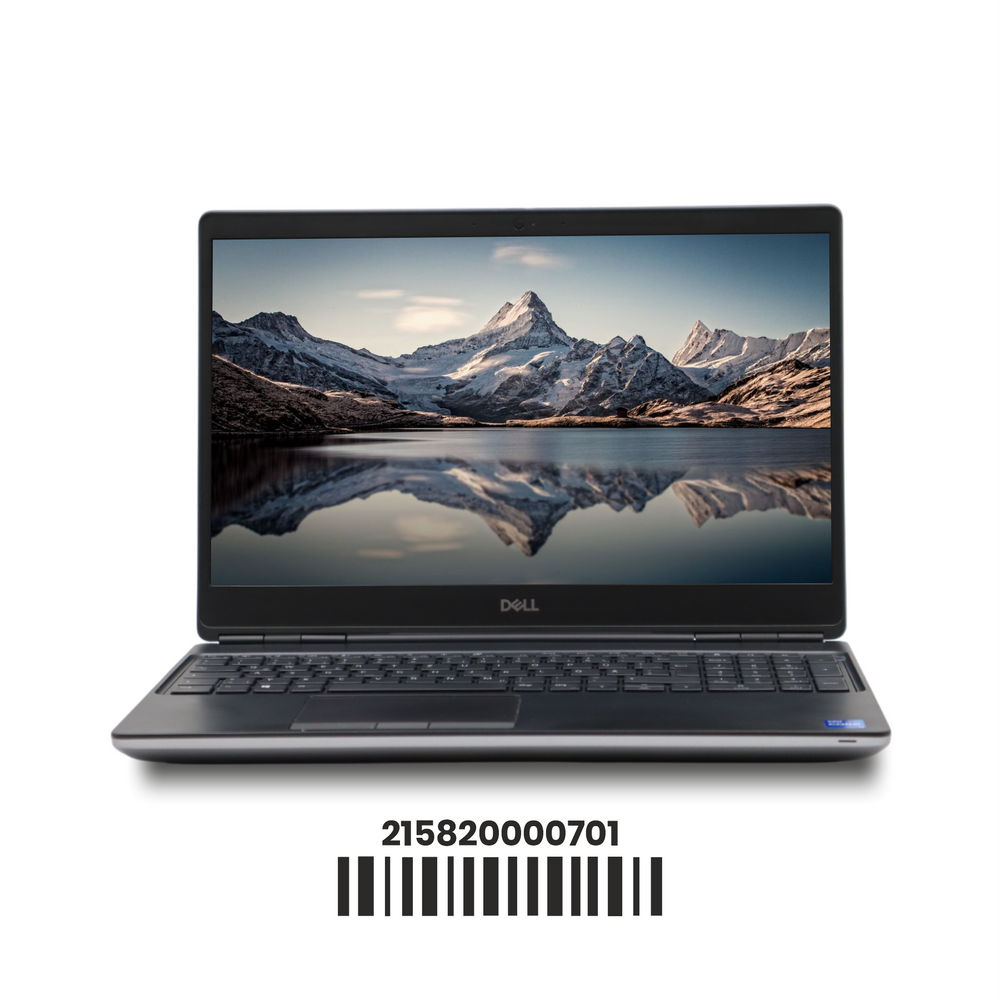 Dell Precision 7560: 11th Gen i7,  32RAM, 512GB SSD, SN:00701