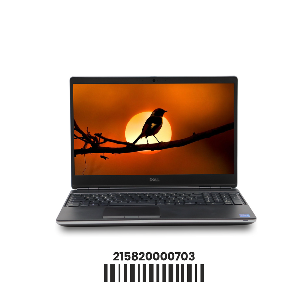 Dell Precision 7560: 11th Gen i7,  32RAM, 512GB SSD, SN:00703