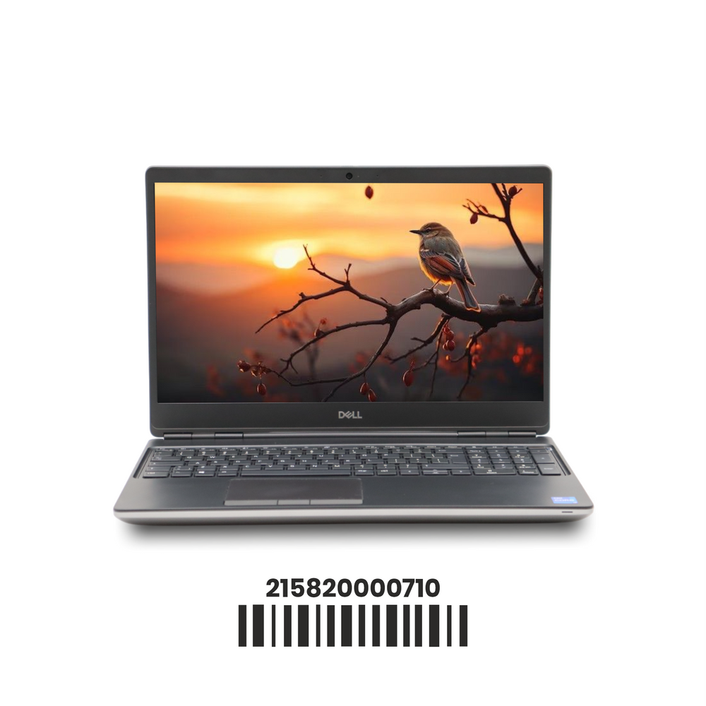 Dell Precision 7560: 11th Gen i7,  32RAM, 512GB SSD, SN:00703