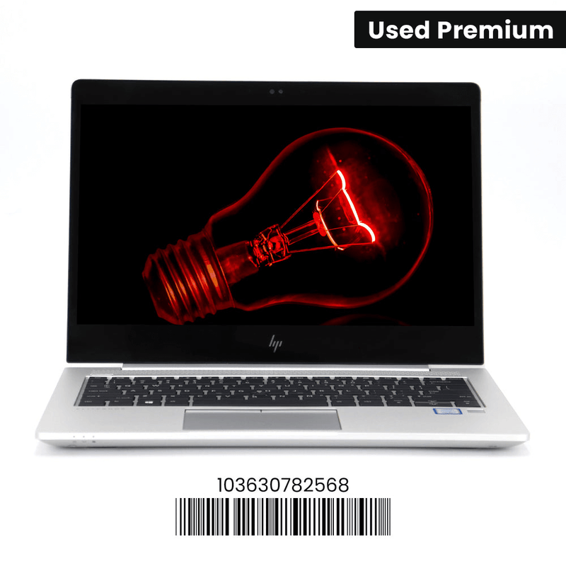Elitebook 830 G5: 8th Gen i5, 8GB RAM, 256GB SSD, SN:82568