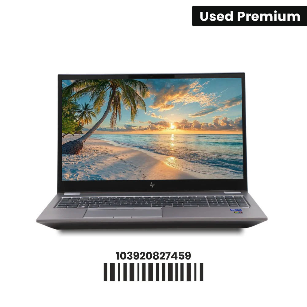 HP ZBOOK FURY 15 G8 MOBILE WORKSTATION: 11th Gen i7, 16GB RAM, 512GB SSD, SN:27459