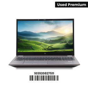 HP ZBOOK FURY 15 G7 MOBILE WORKSTATION: 10th Gen i7, 32GB RAM, 512GB SSD, SN:27511