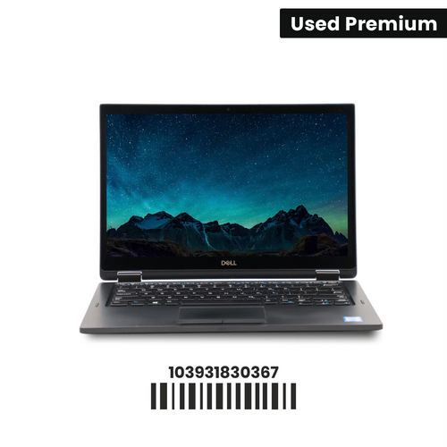DELL LATITUDE 7390 2-IN-1: 8th Gen i7, 16GB RAM, 512GB SSD, SN:30367