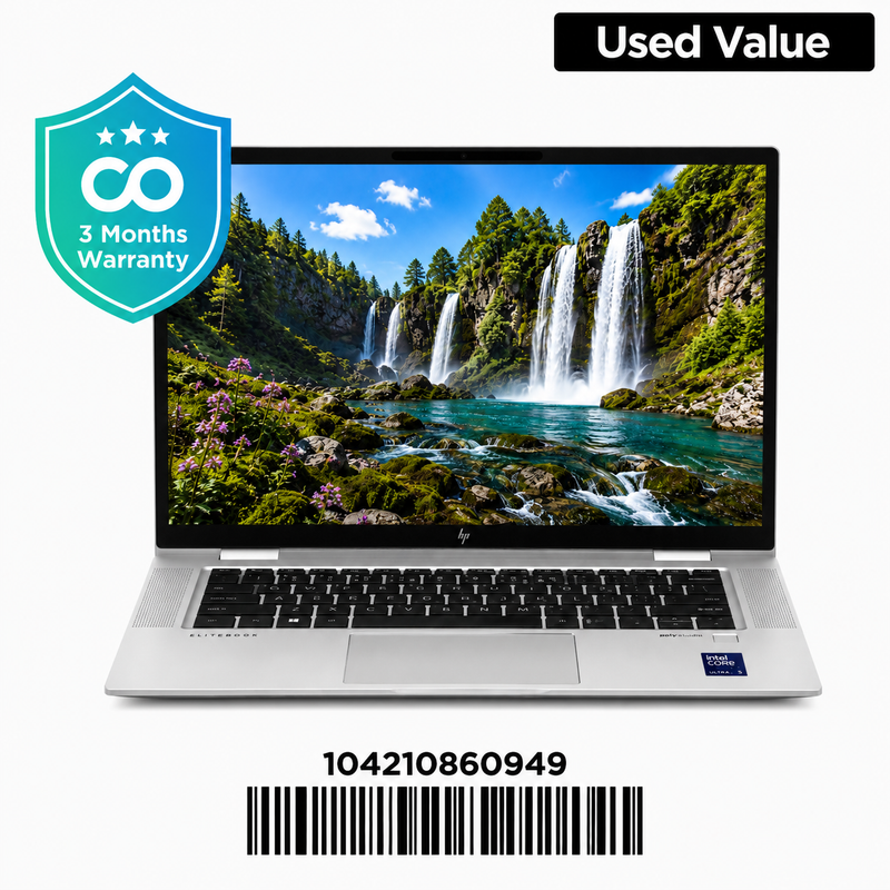 HP ELITEBOOK 840 G11: ULTRA 5, 32GB RAM, 256GB SSD, SN:60949