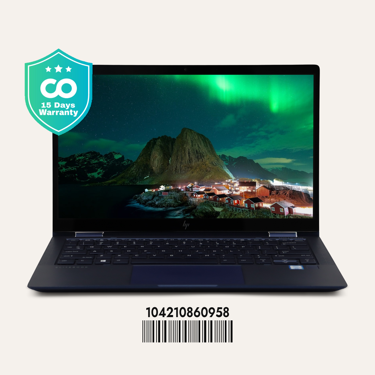 HP ELITE DRAGONFLY SN: 60958 front view