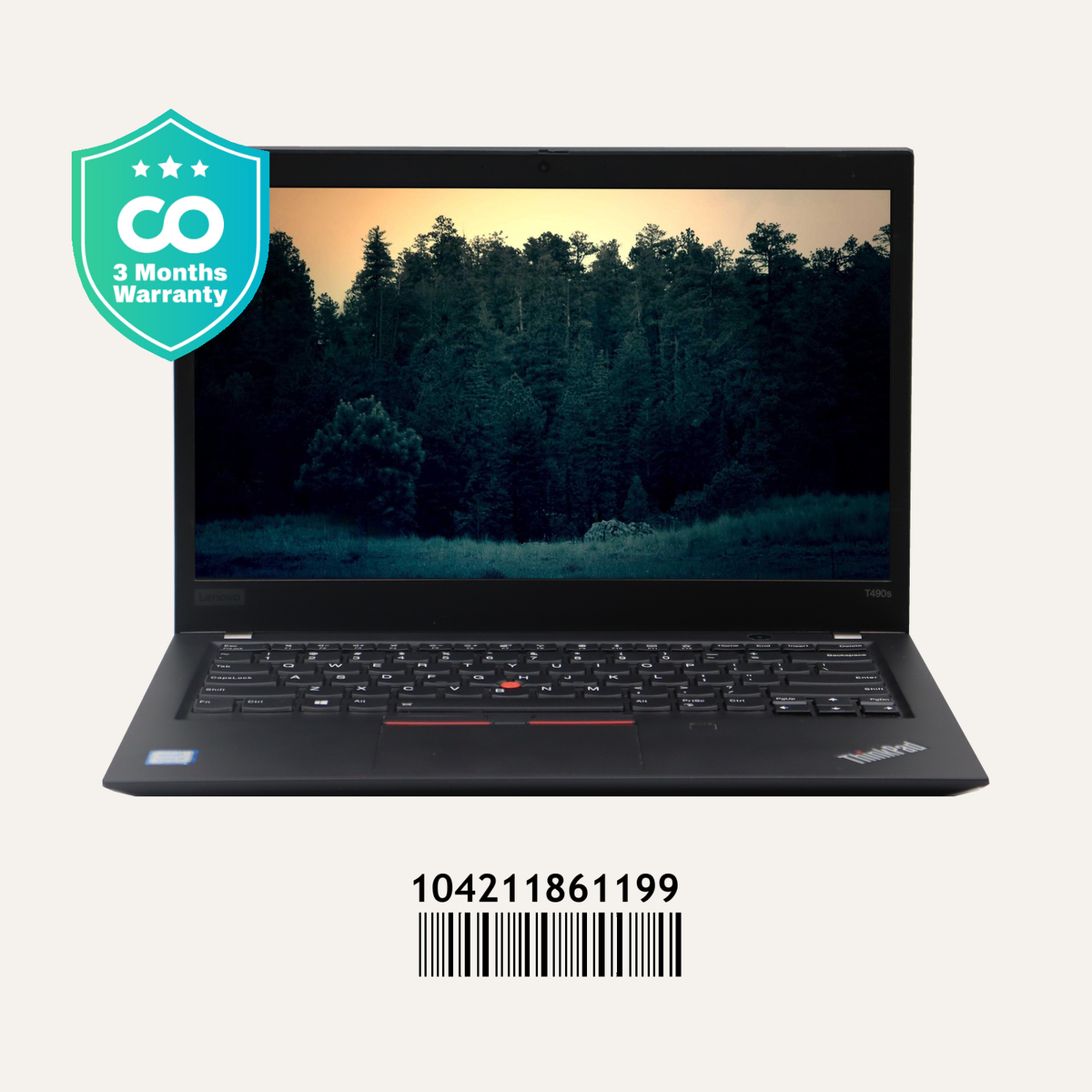 Lenovo ThinkPad T490s SN:61199
