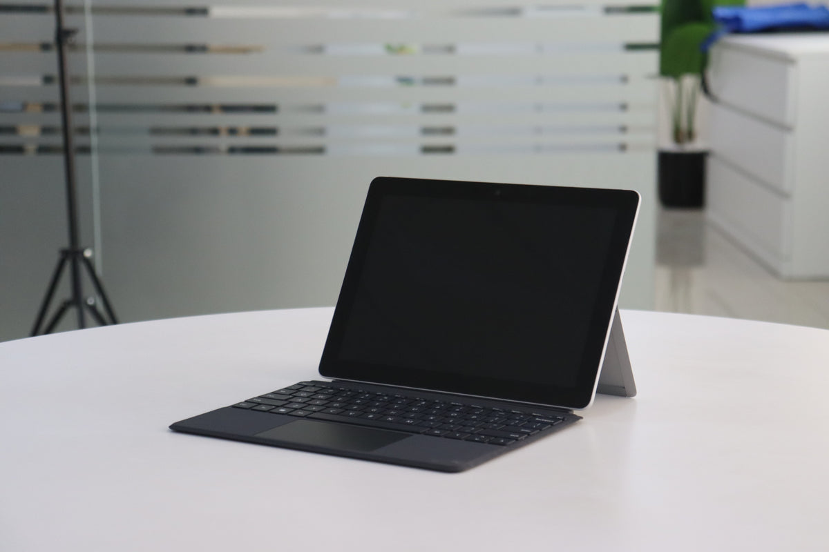 MICROSOFT SURFACE GO SN:76436 right front angle