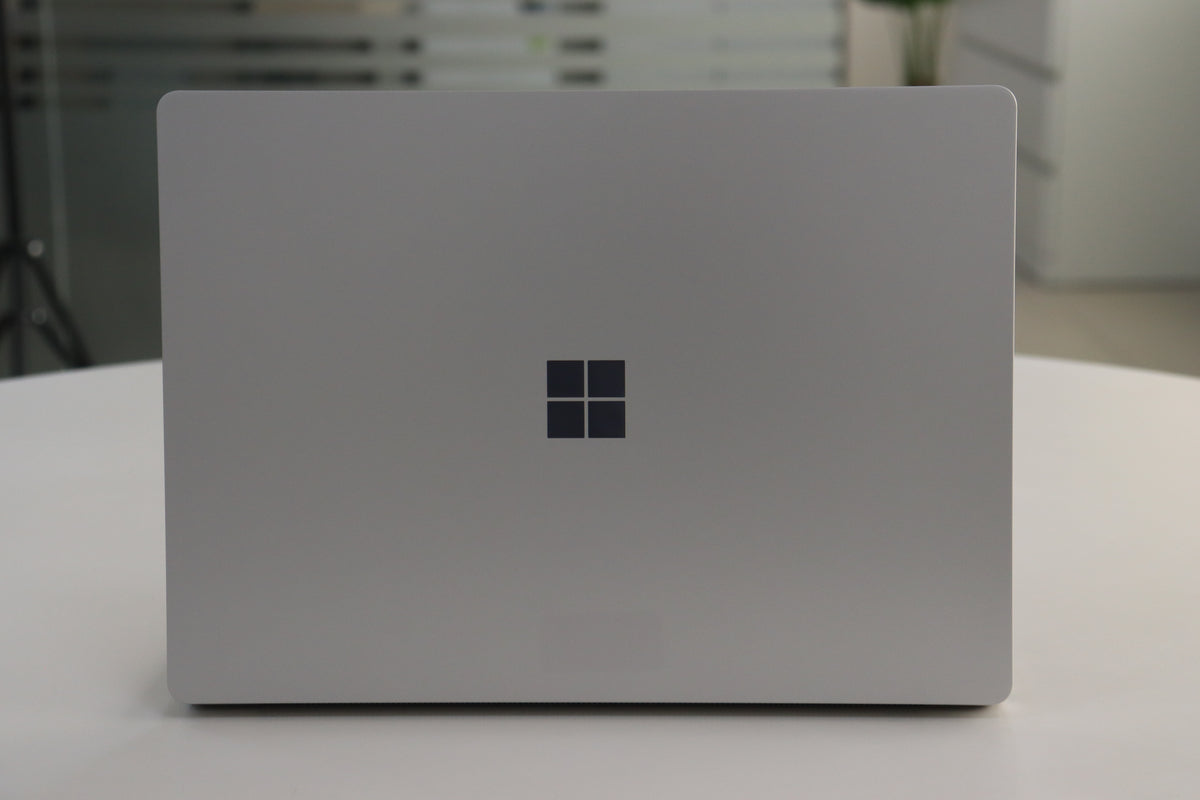 MICROSOFT SURFACE LAPTOP 3 SN:76444 rear view