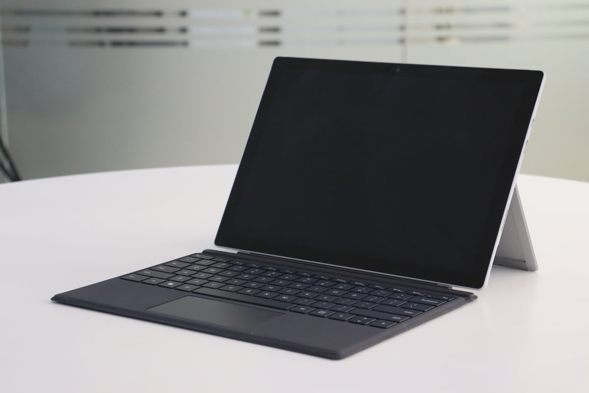 MICROSOFT SURFACE PRO 6 SN:78351 right front angle