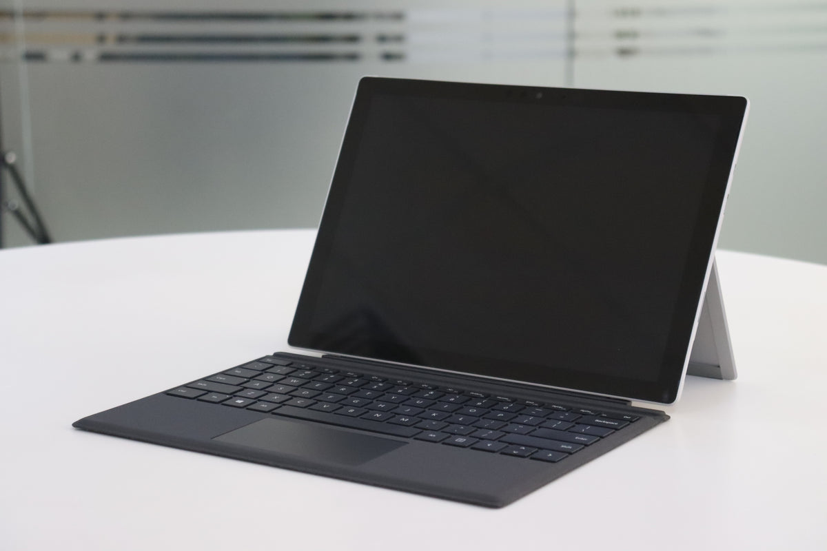 MICROSOFT SURFACE PRO 6 SN:78355 right front angle