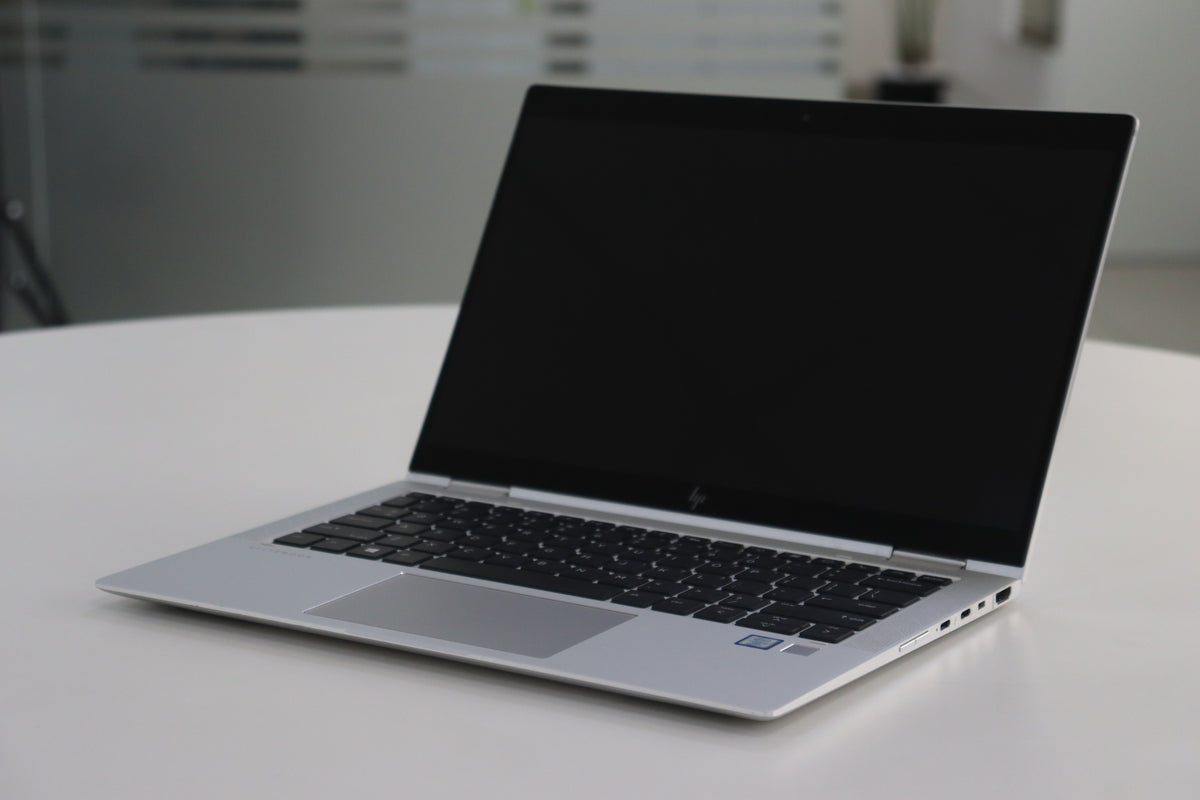 HP ELITEBOOK X360 1030 G4 SN:18467 right front angle