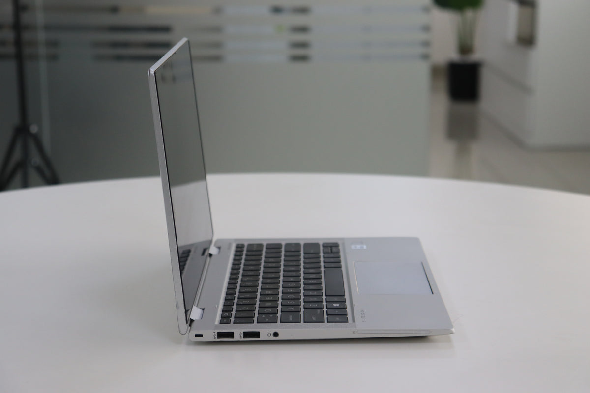HP ELITEBOOK X360 830 G7 SN:18479 left side view