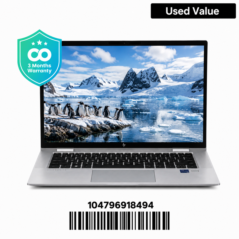 HP ELITEBOOK 1040 G4: 7th Gen i5, 8GB RAM, 256GB SSD, SN:18494