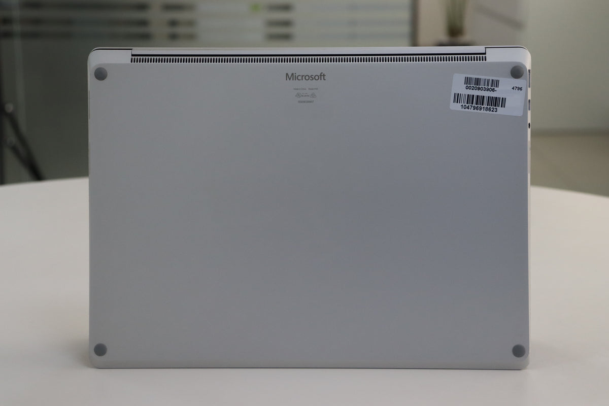 MICROSOFT SURFACE LAPTOP 2 SN:18623 bottom view