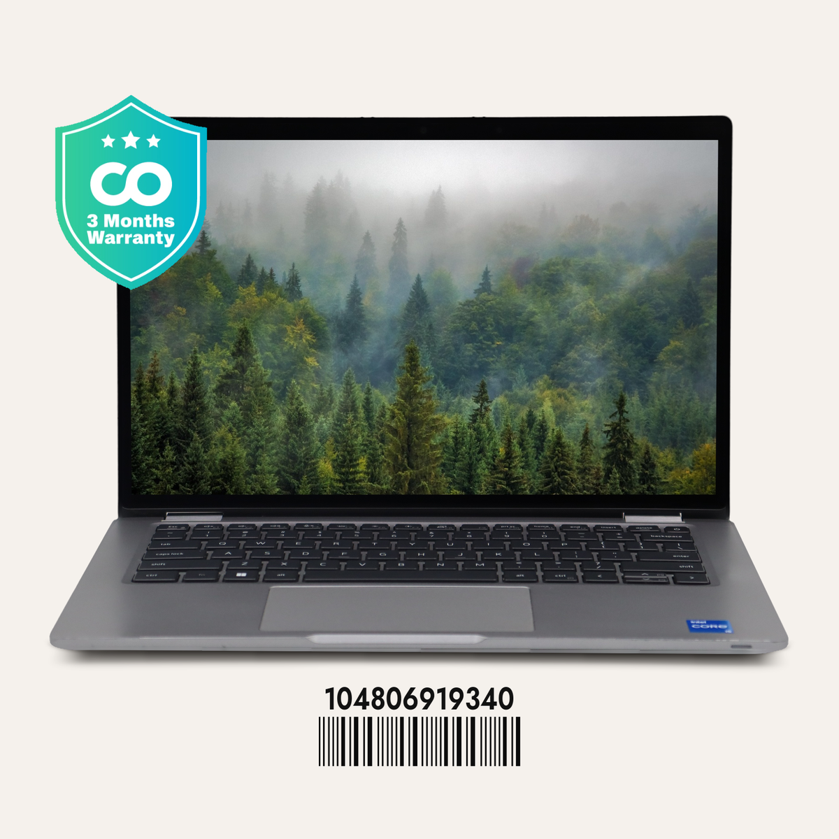 DELL LATITUDE 5320 SN: 19340 front view
