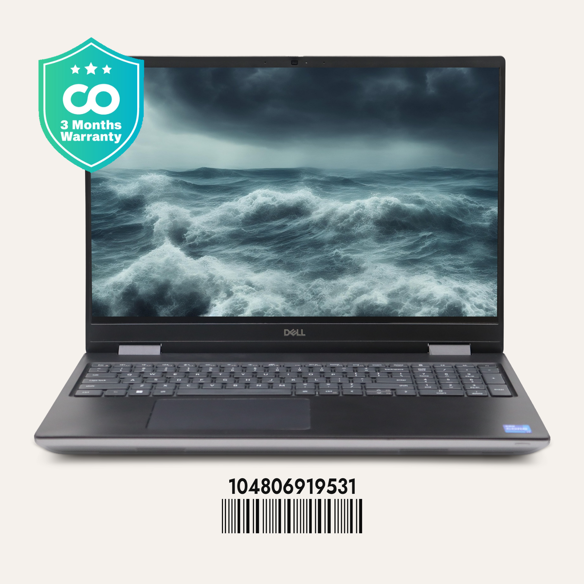 DELL PRECISION 7670 SN: 19531 front view