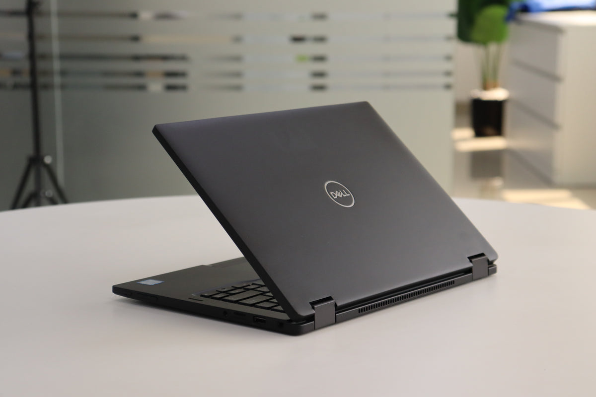 DELL LATITUDE 7390 2-IN-1 SN:20656 rear right angle