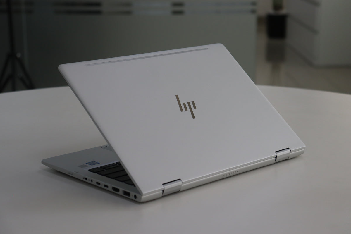 HP ELITEBOOK X360 830 G6 SN:21475 rear right angle