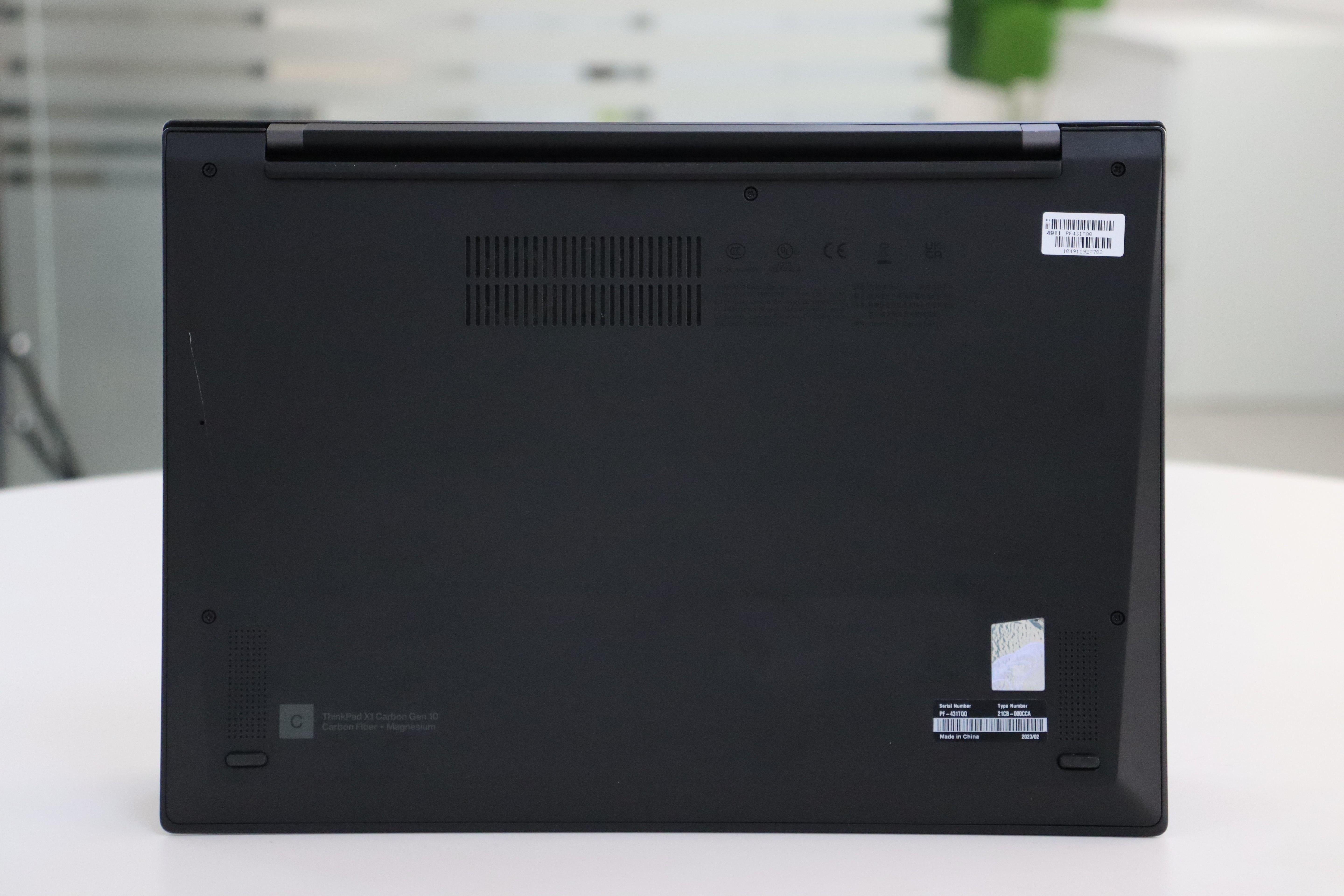 LENOVO THINKPAD X1 CARBON GEN 10: 12th Gen i7, 16 GB RAM, 512 GB SSD, SN:27782