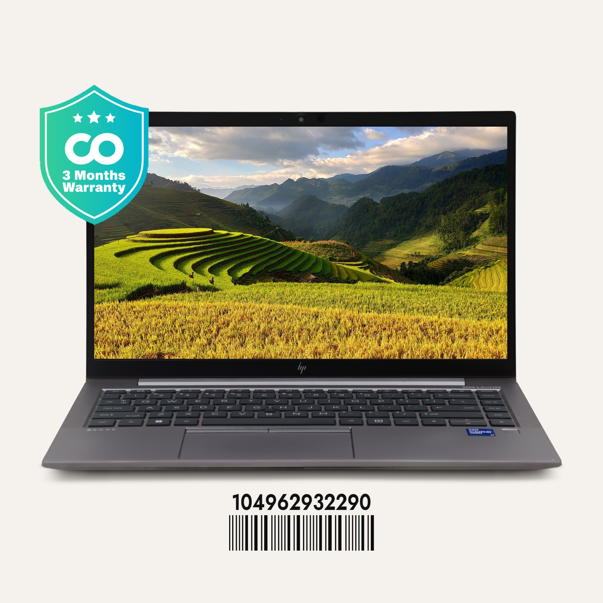 HP ZBOOK FIREFLY 14 G8 SN: 32290 front view