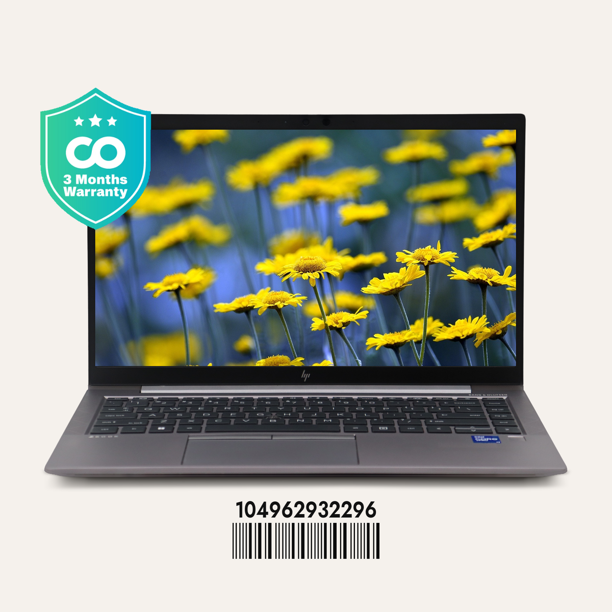 HP ZBOOK FIREFLY 14 G8 SN: 32296 front view