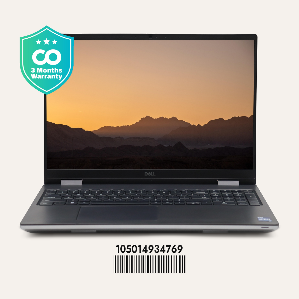 DELL PRECISION 7670 SN: 34769 front view