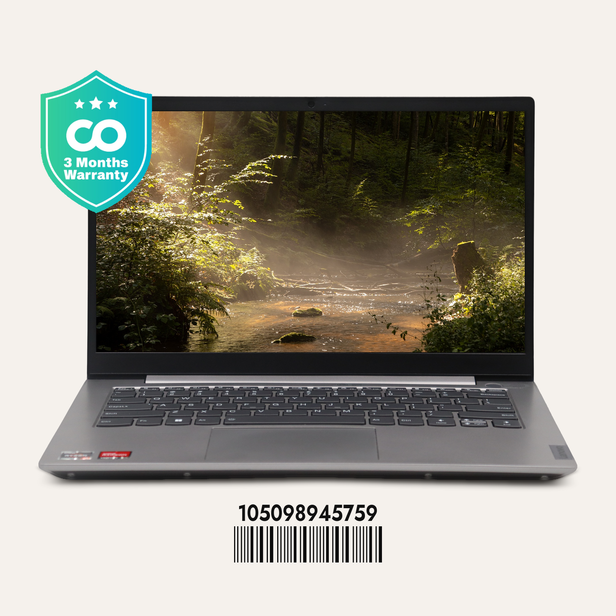 LENOVO THINKBOOK 14 G3 ACL SN: 45759 front view