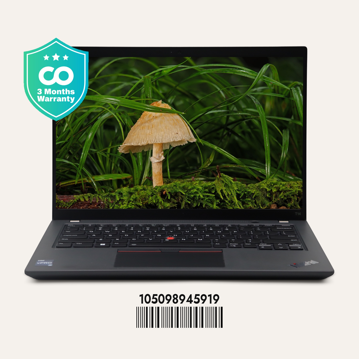 LENOVO THINKPAD T14 GEN 4 SN: 45919 front view