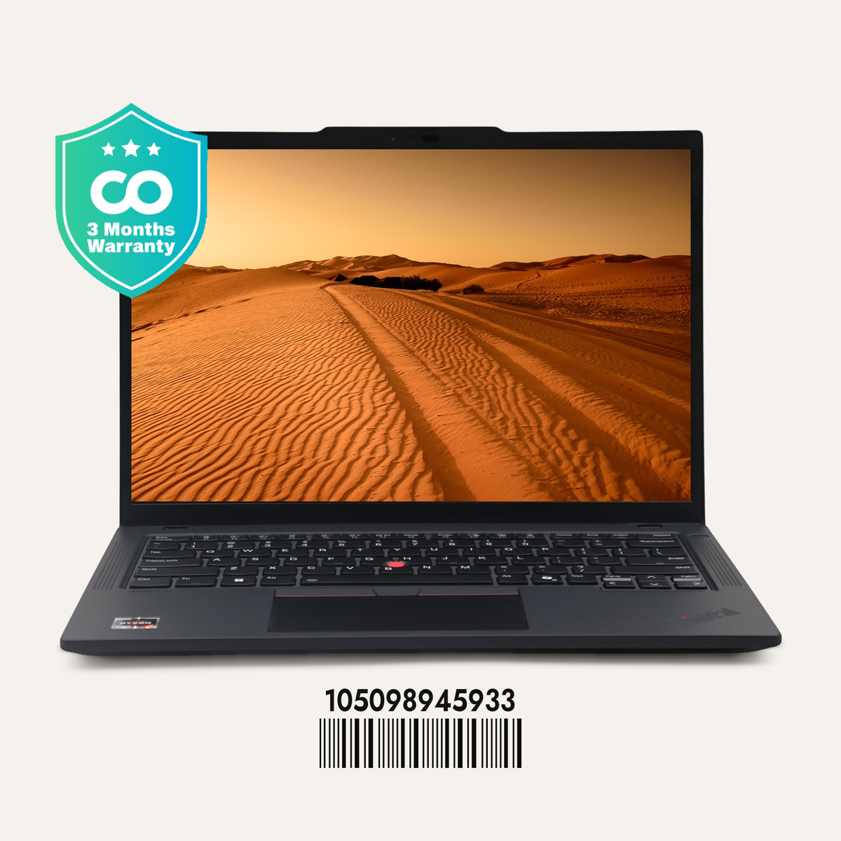 LENOVO THINKPAD T14 GEN 5 SN: 45933 front view