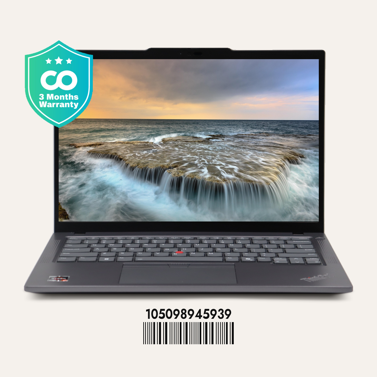 LENOVO THINKPAD T14 GEN 5 Serial No.: 105098945939 front view
