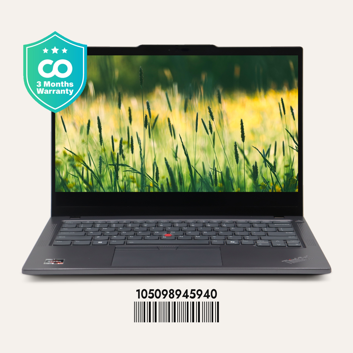 LENOVO THINKPAD T14 GEN 5 Serial No.: 105098945940 front view