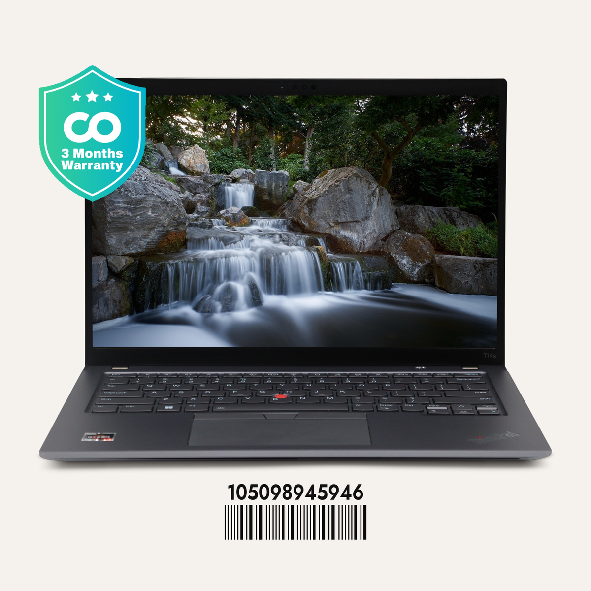 LENOVO THINKPAD T14S GEN 4 SN: 45946 front view