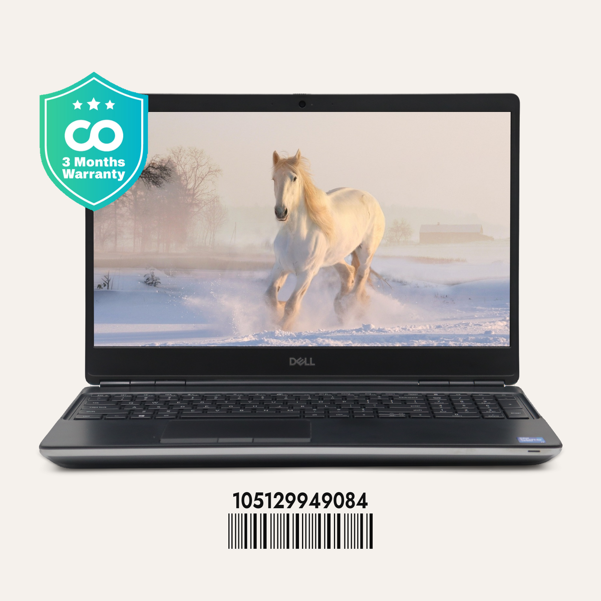 DELL PRECISION 7560 SN: 49084 front view