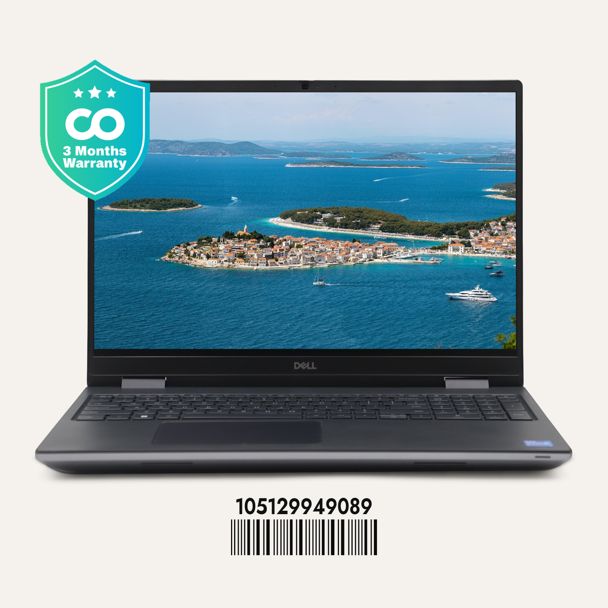 DELL PRECISION 7670 SN: 49089 front view