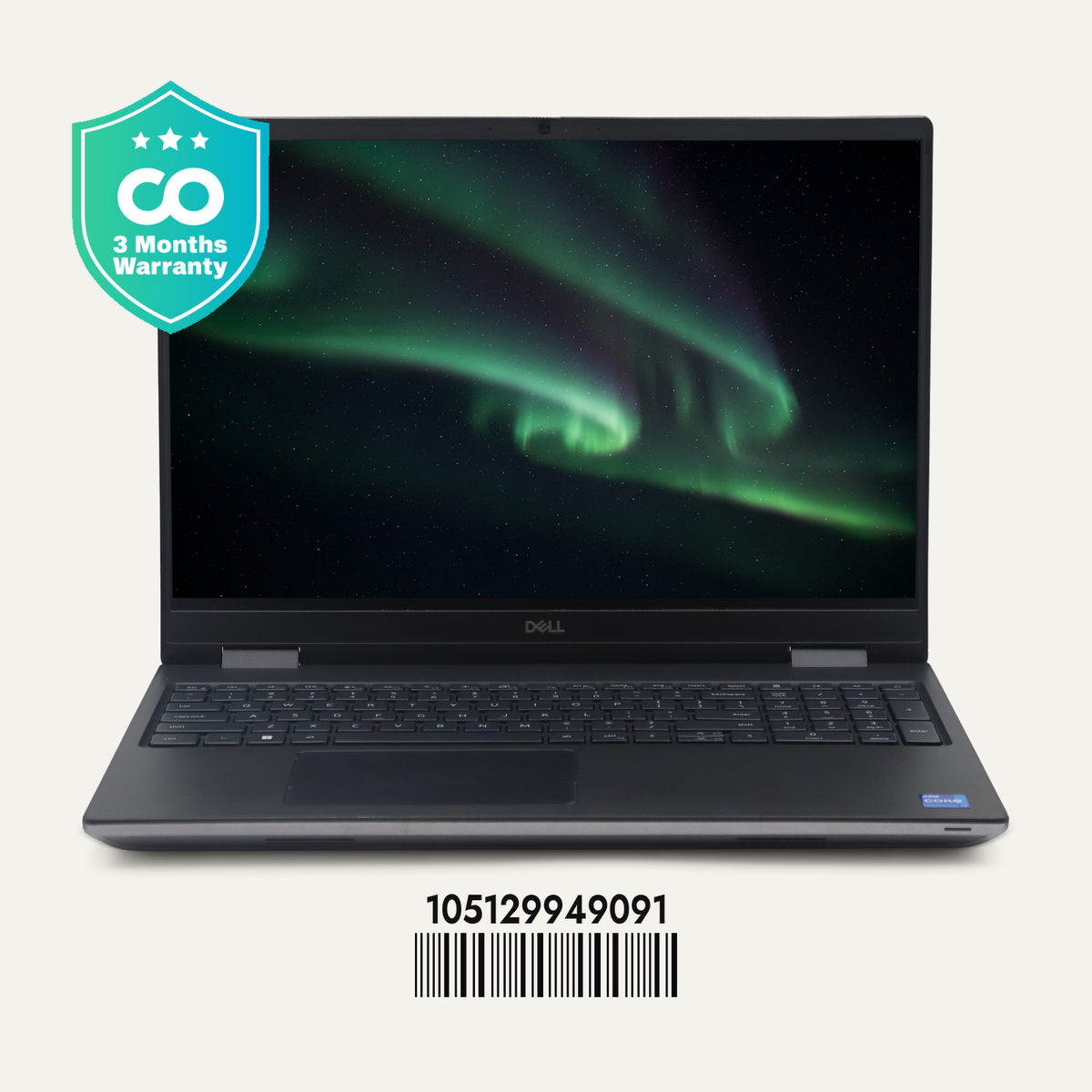 DELL PRECISION 7670 SN: 49091 front view