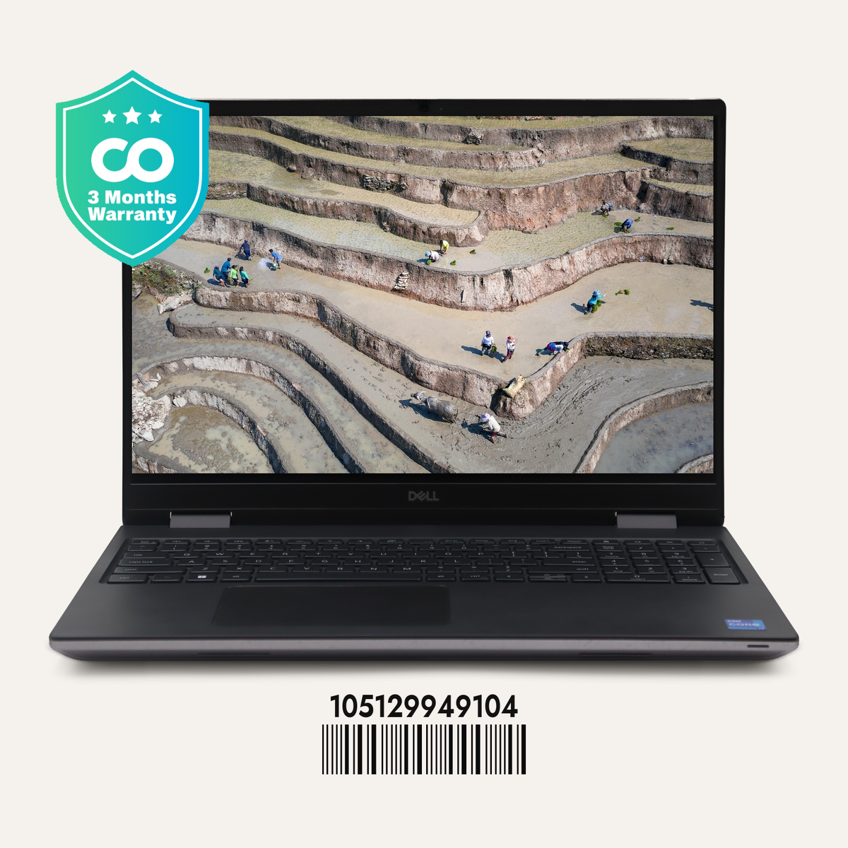 DELL PRECISION 7670 SN: 49104 front view