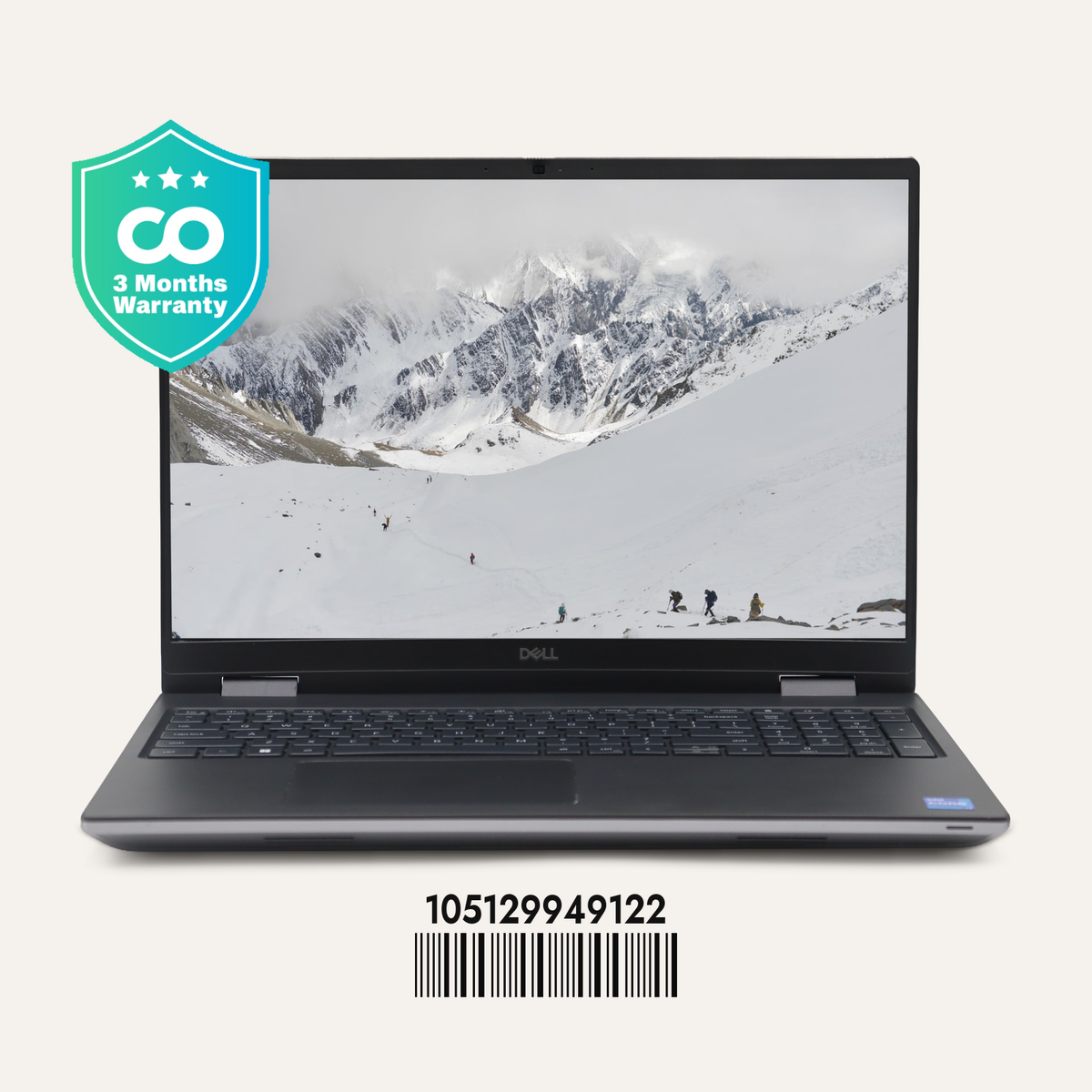 DELL PRECISION 7670 SN: 49122 front view